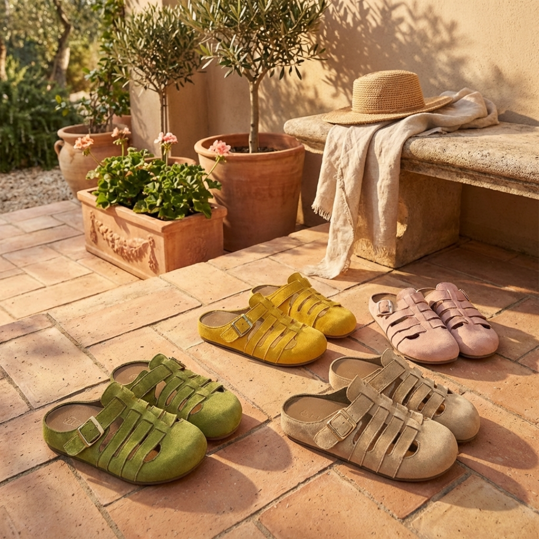 Sienna Closed Toe Mule Sandals