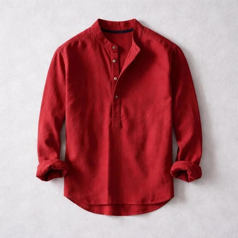 Asahi Premium Henley Shirt
