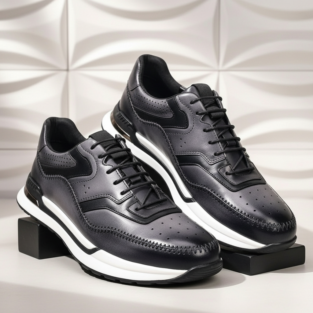 Harlow Burnished Luxury Trainer