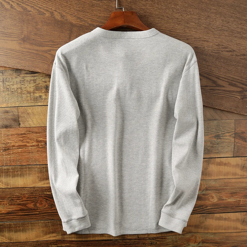 Carter Waffle Knit Henley