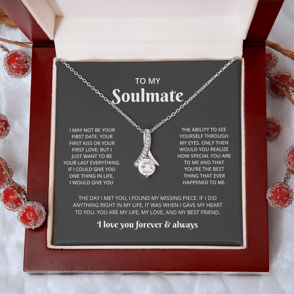Everlight To My Soulmate Necklace Gift