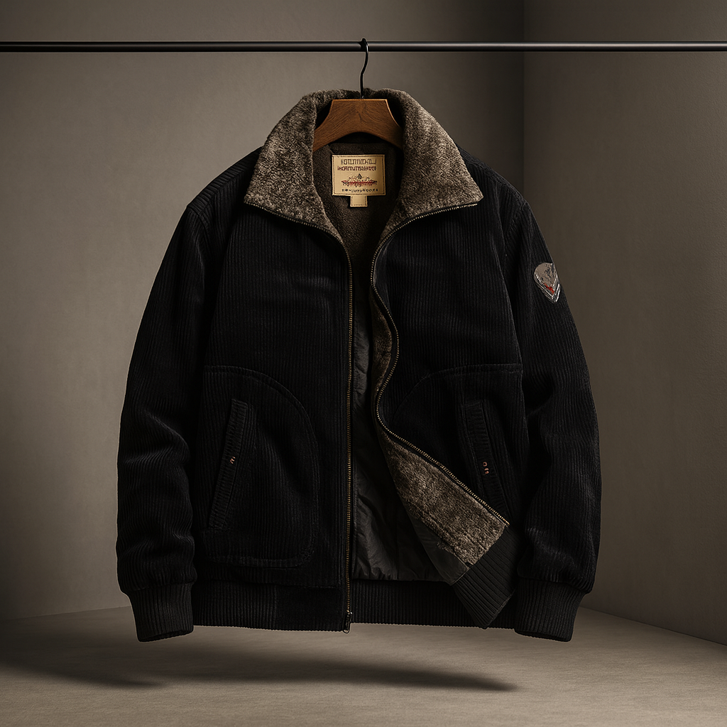 Archie Corduroy Aviator Jacket