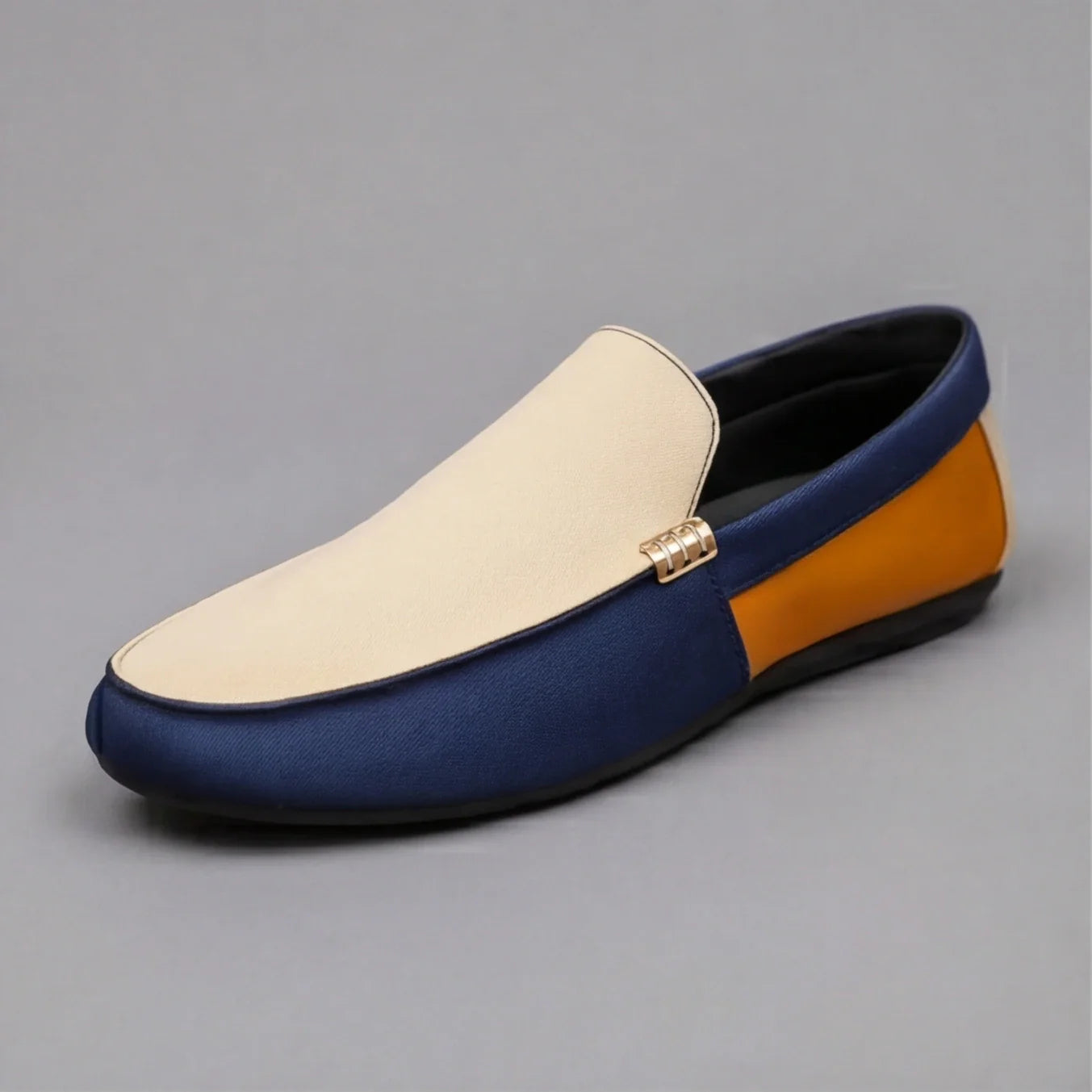 Luciano Canvas Slip-On Loafers