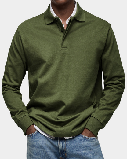 Hampton Long Sleeve Polo Jumper