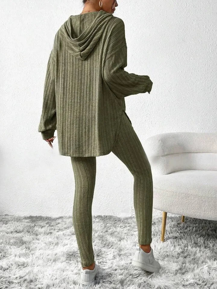 Tessa Ribbed Knit Lounge Set