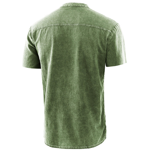 Medieval Short Sleeve Lace-Up Tunic