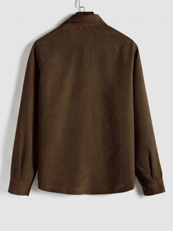 Ridge Corduroy Long Sleeves Shirt