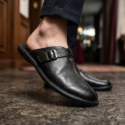 Rafael Leather Mules