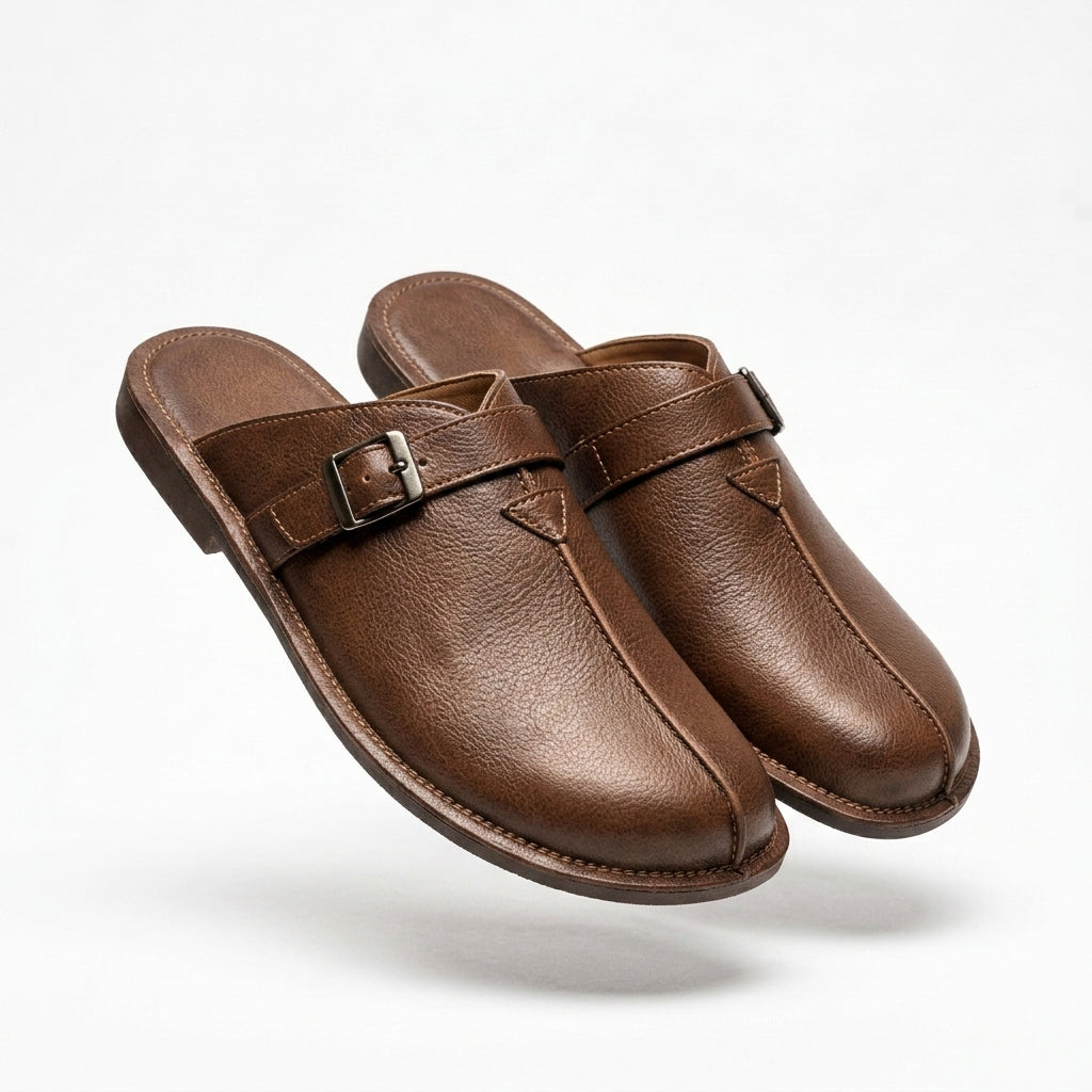 Rafael Leather Mules