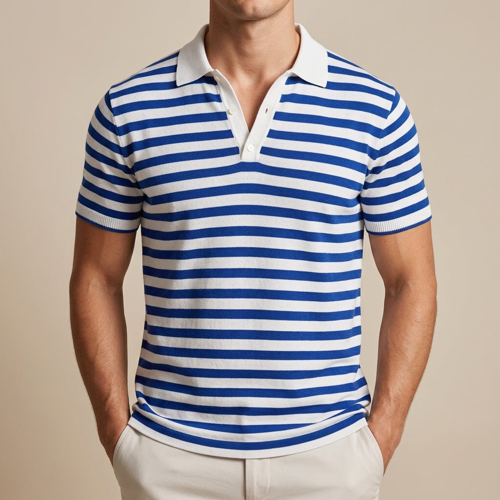Reeve Striped Polo