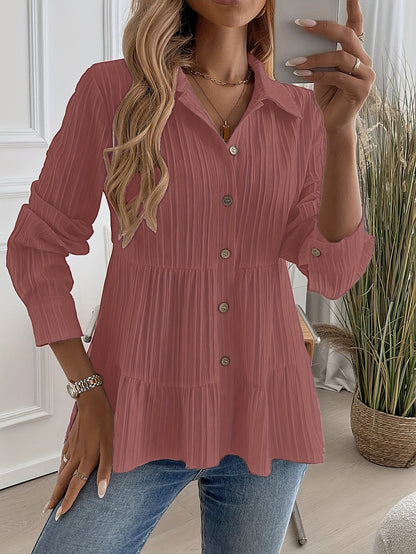 Elora Button Shirt