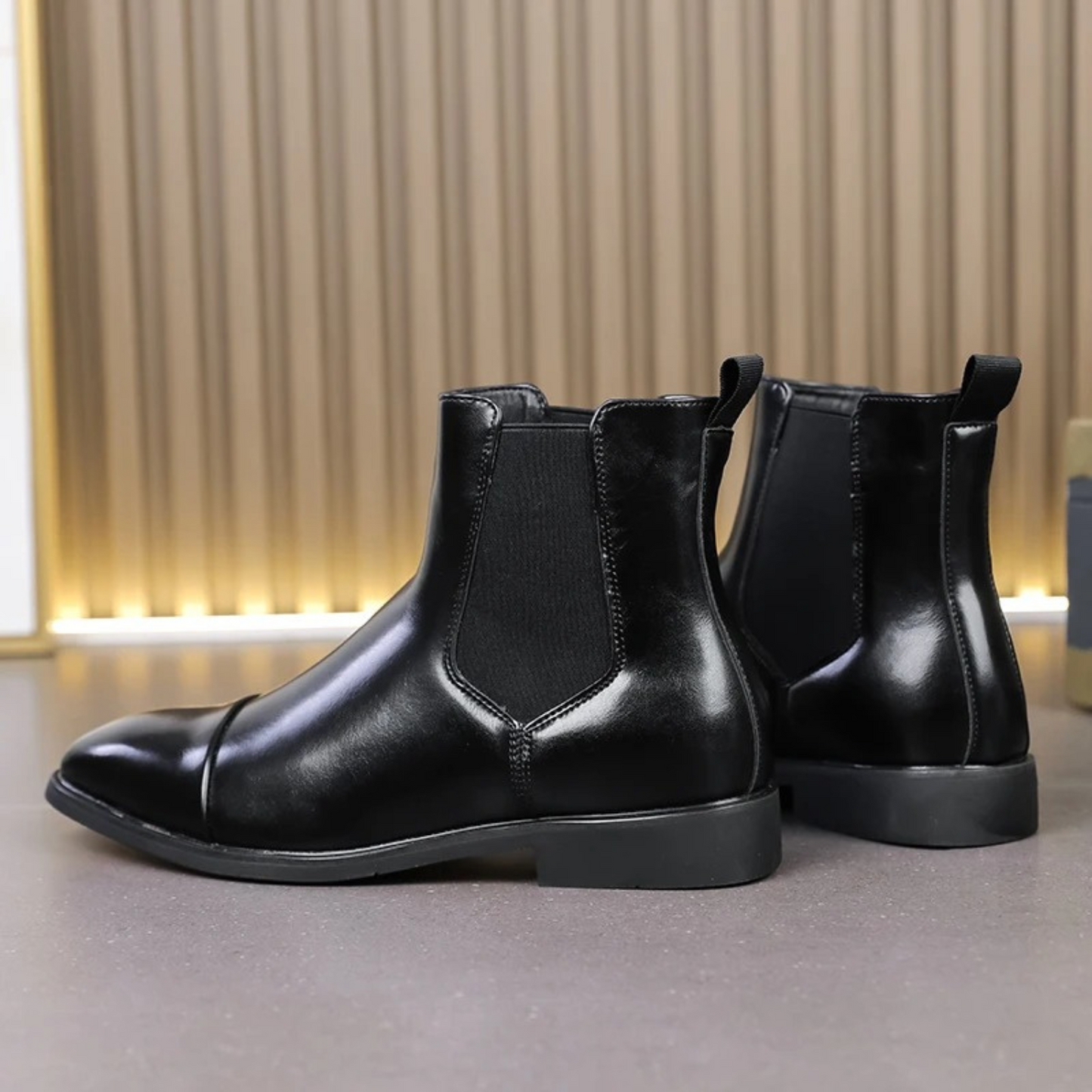 Dario Leather Chelsea Boots