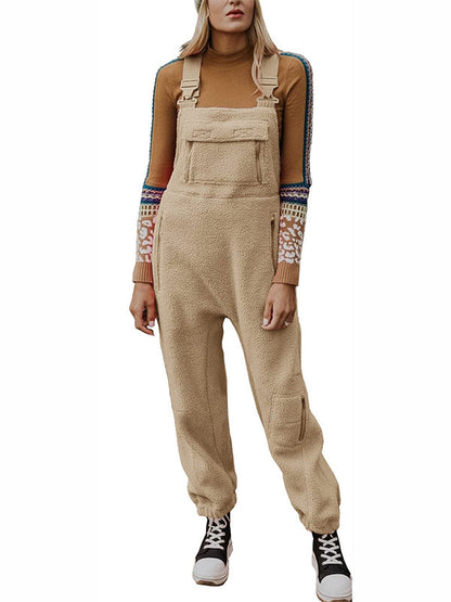 Lark Fleece Utility Overalls