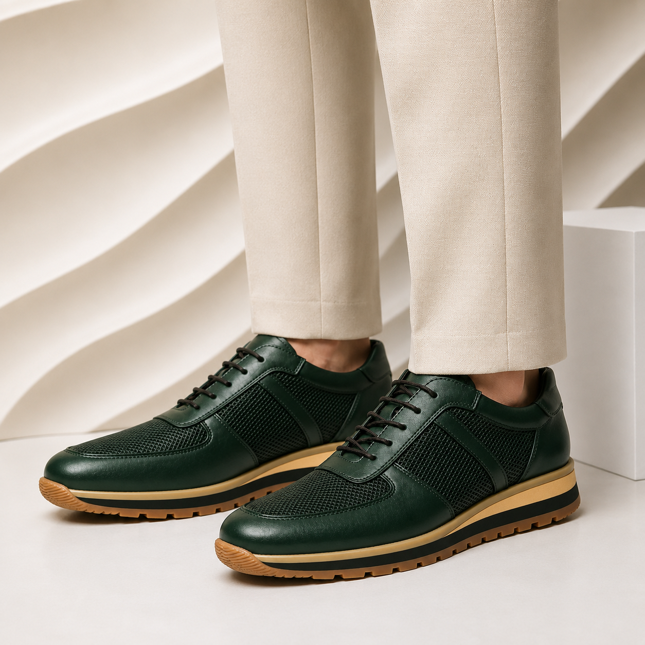Alessio Cowhide Sneakers