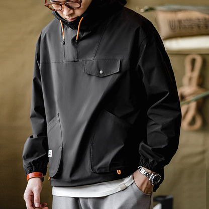 Luca Windproof Loose Hoodie