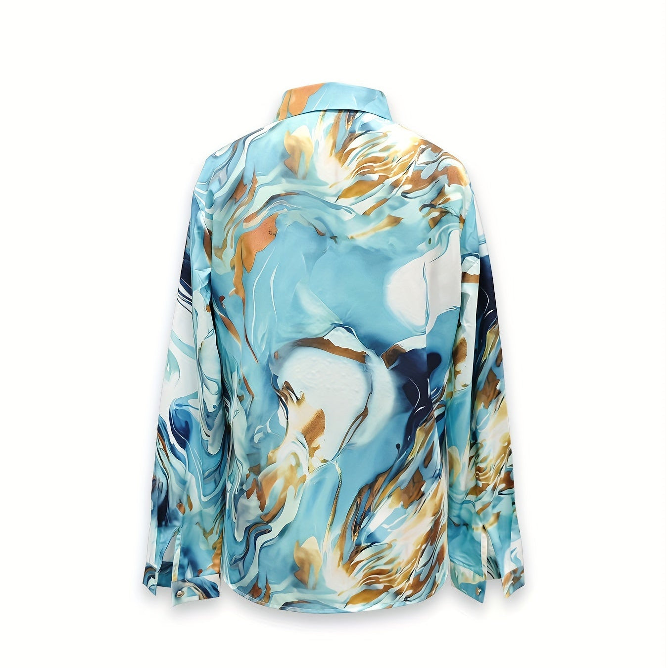 Lila Casual Button-Up Shirt