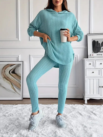 Tessa Ribbed Knit Lounge Set