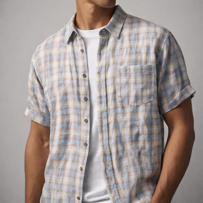 Bradley Checked Cotton Shirt