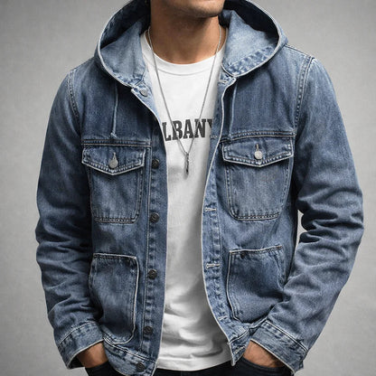 Kingsley Denim Hoodie