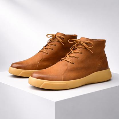 Halden Leather Ankle Boots
