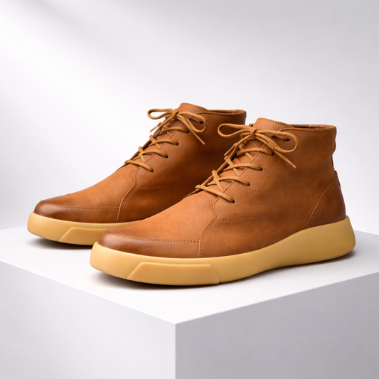 Halden Leather Ankle Boots