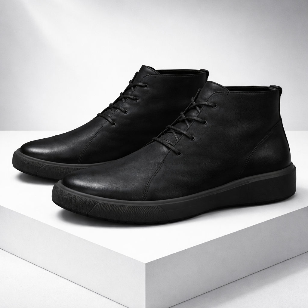 Halden Leather Ankle Boots