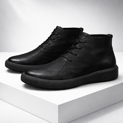 Halden Leather Ankle Boots