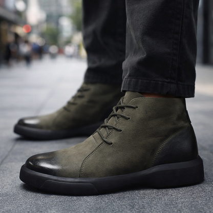 Halden Leather Ankle Boots
