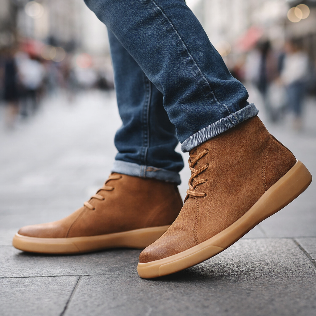 Halden Leather Ankle Boots