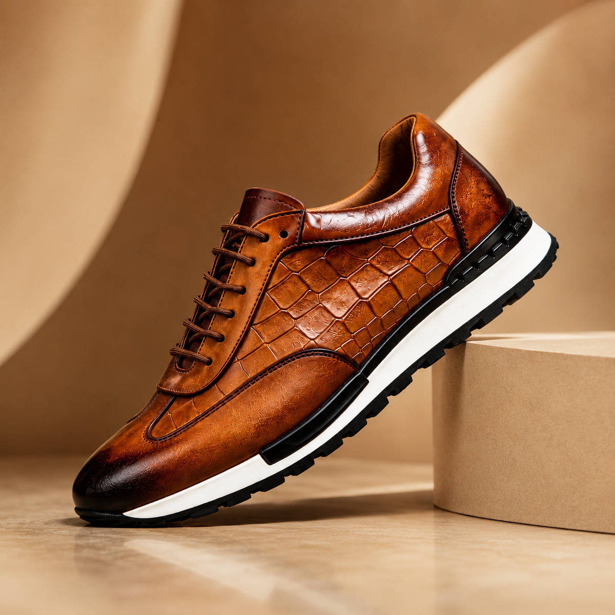 Nico Leather Sneakers