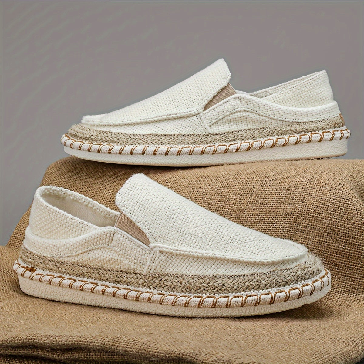 Tristan Canvas Espadrille Loafers