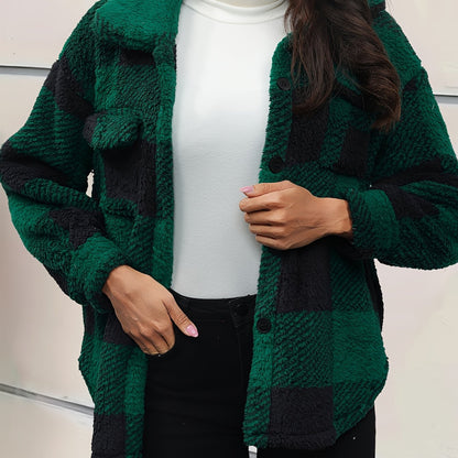 Elegant Knitted Winter Jacket