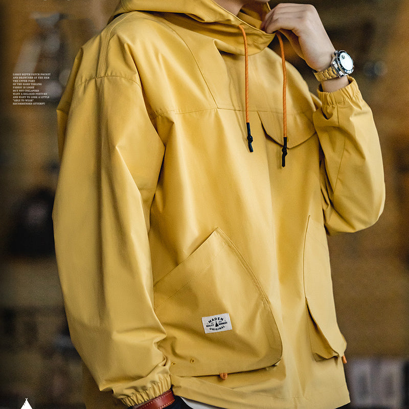 Luca Windproof Loose Hoodie
