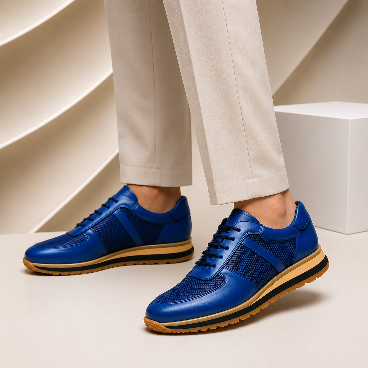 Alessio Cowhide Sneakers