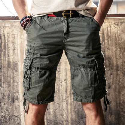 Marcus Multi Pockets Cargo Shorts