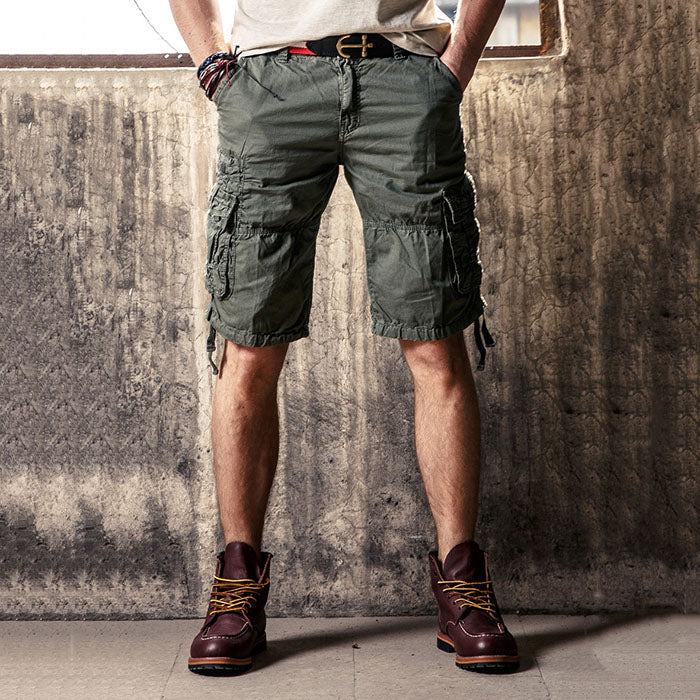 Marcus Multi Pockets Cargo Shorts