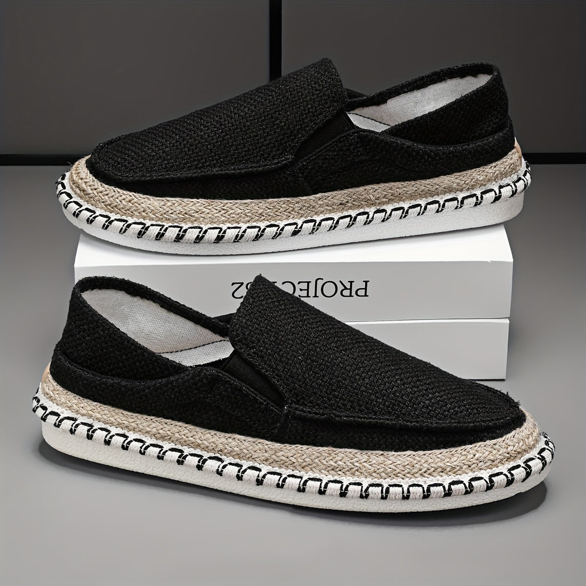 Tristan Canvas Espadrille Loafers