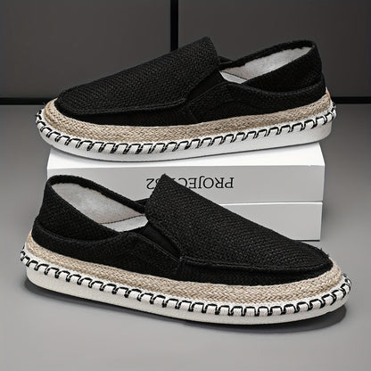 Tristan Canvas Espadrille Loafers