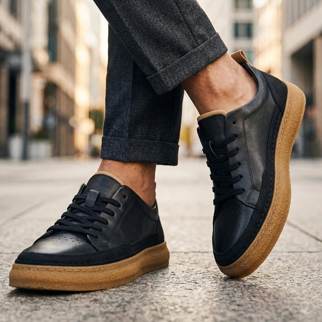 Donald Crepe Sole Sneakers