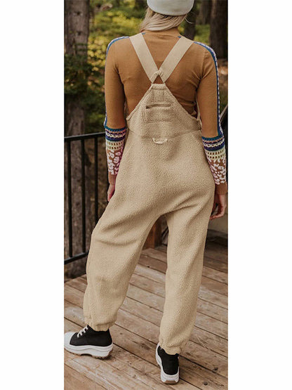 Lark Fleece Utility Overalls