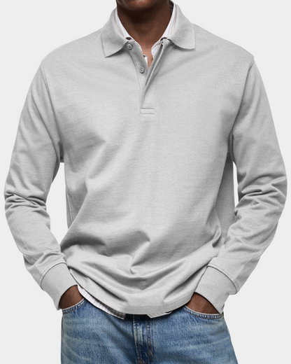 Hampton Long Sleeve Polo Jumper