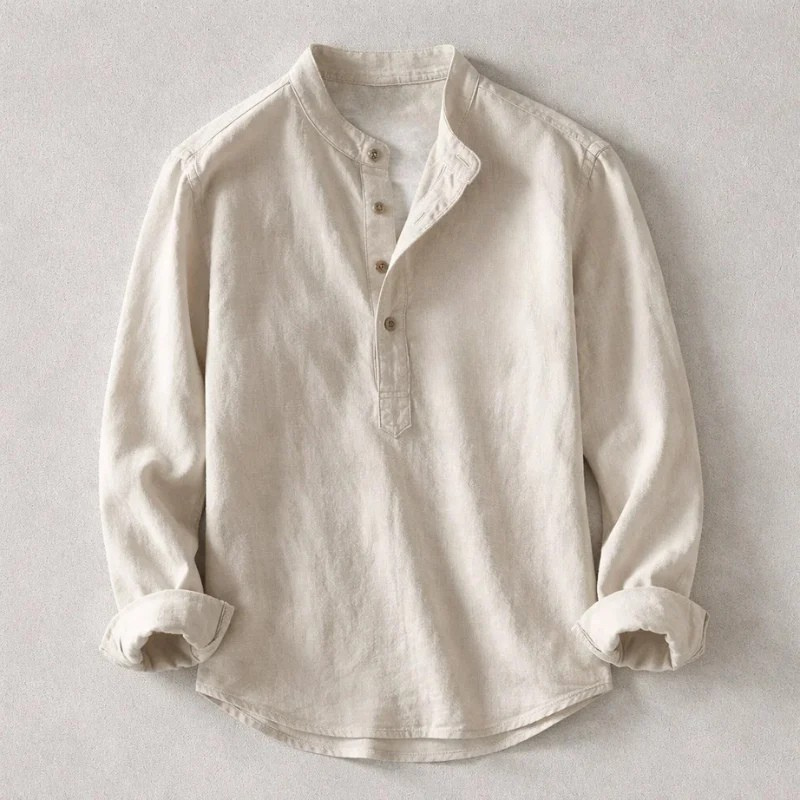 Asahi Premium Henley Shirt
