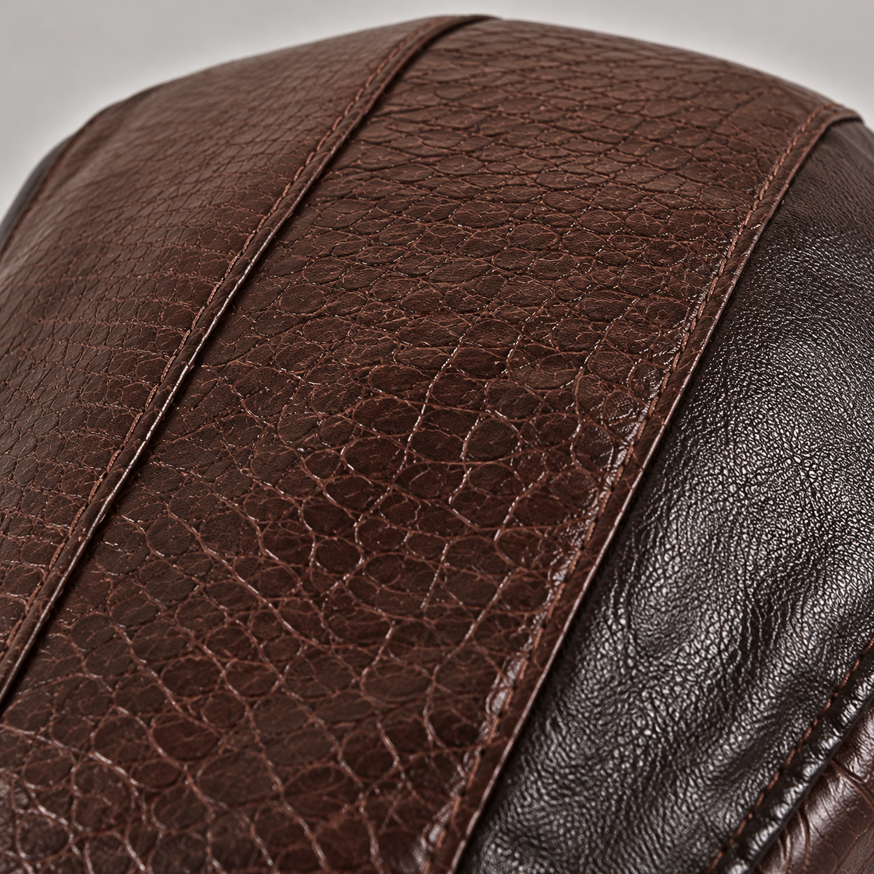Harrison Leather Cap