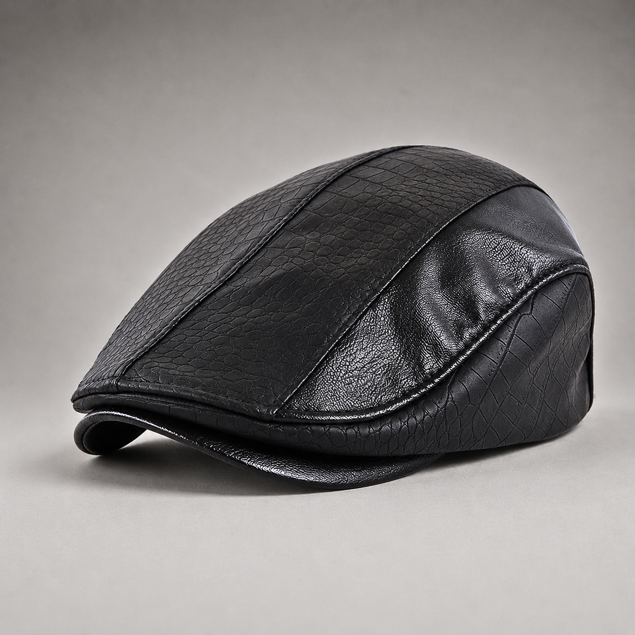 Harrison Leather Cap
