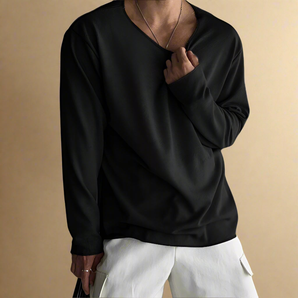 Elwin Lightweight Knit Pullover