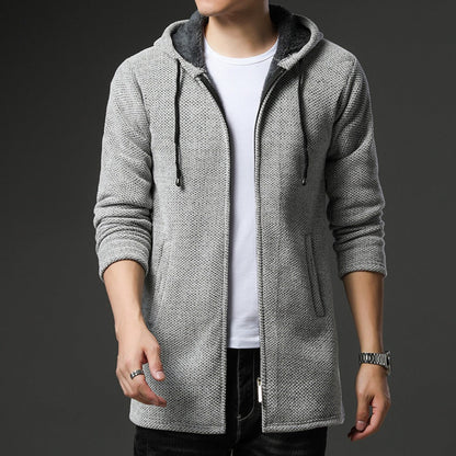 Henry Knit Cotton Hoodie