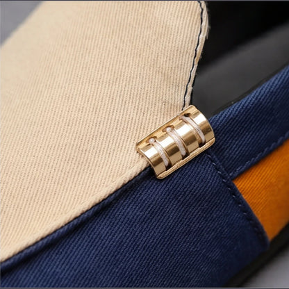 Luciano Canvas Slip-On Loafers