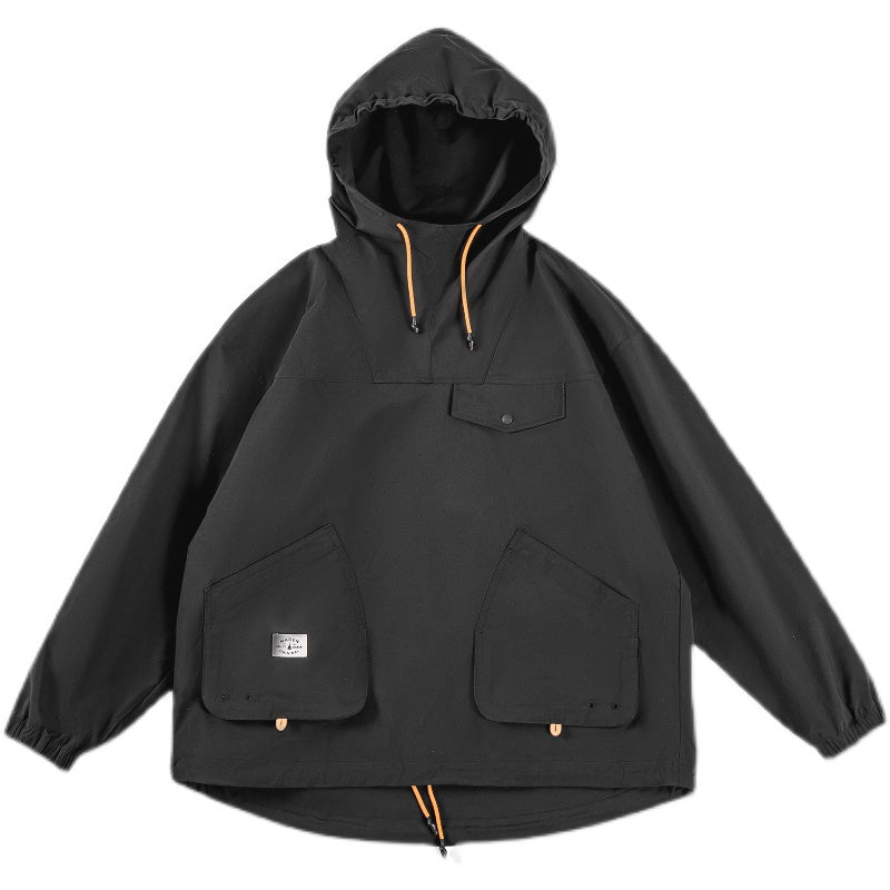 Luca Windproof Loose Hoodie