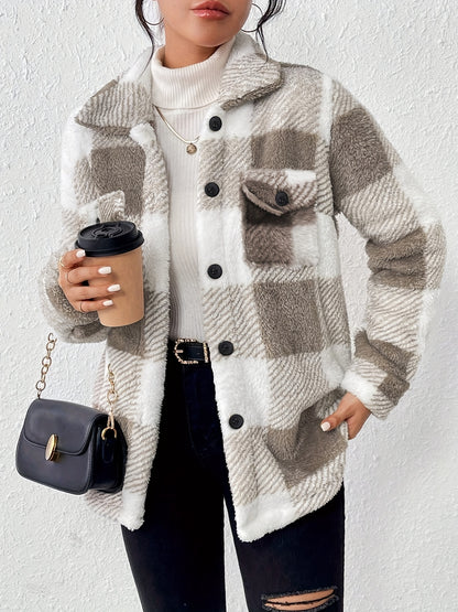 Elegant Knitted Winter Jacket