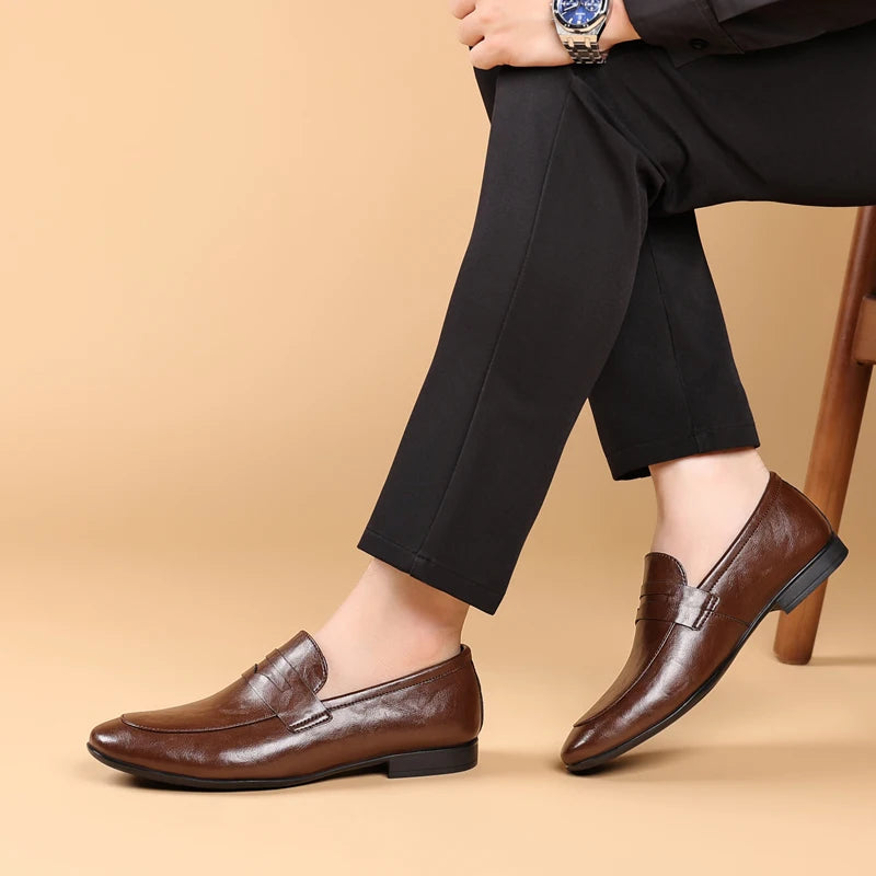 Ashford Leather Penny Loafers